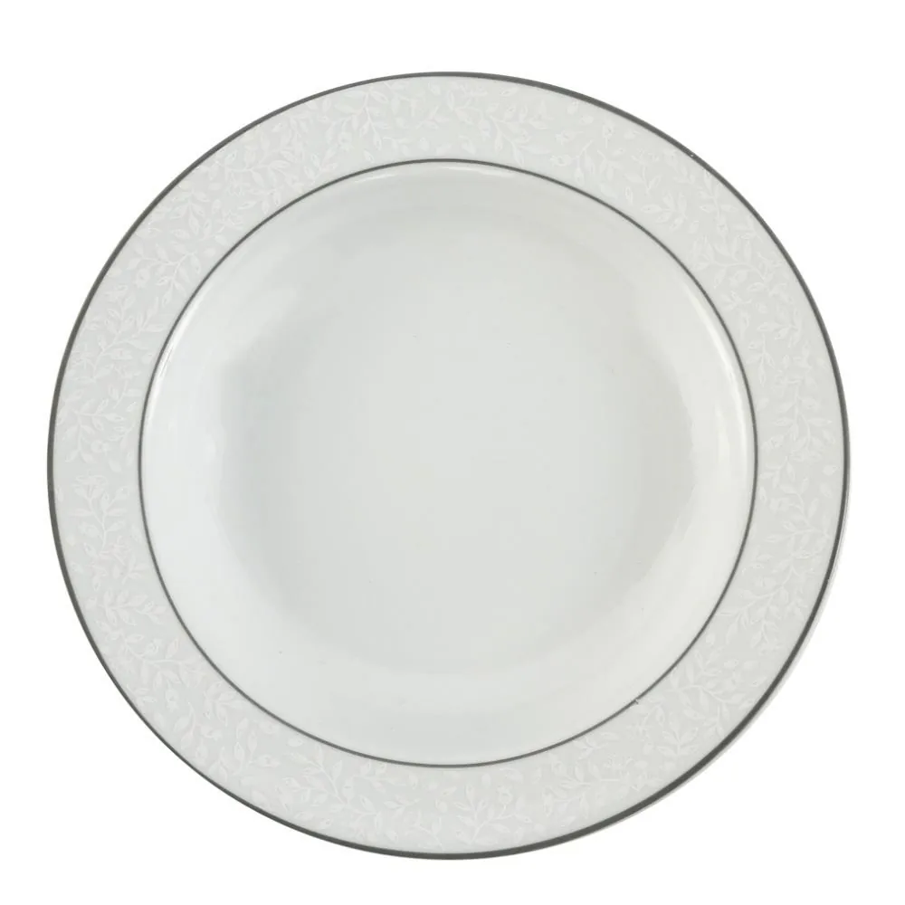 Prato Fundo de Porcelana Charlotte Schmidt - 23 cm