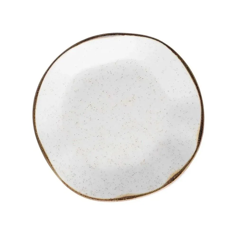 Prato Fundo Ryo Maresia Oxford 22,5Cm - Porcelana