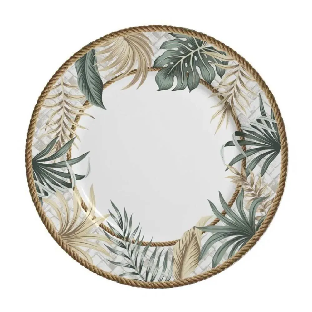 Prato Raso Acetinado Eudora Alleanza 28,5Cm - Cerâmica