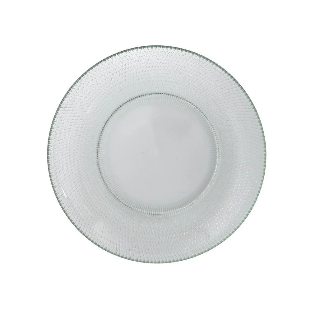 Prato Raso de Vidro 25,5Cm - Class Home