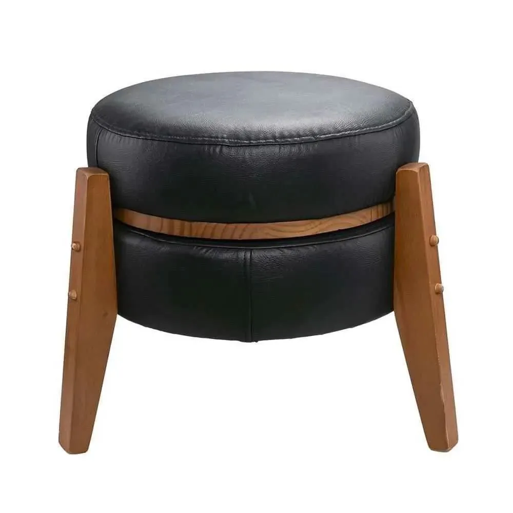 Puff Multiuso Jakarta 39X41cm - Preto