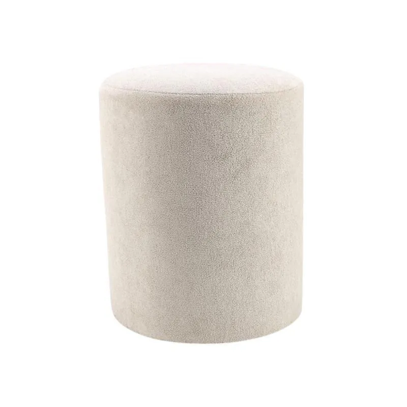 Puff Redondo 43 cm Viena - Natural