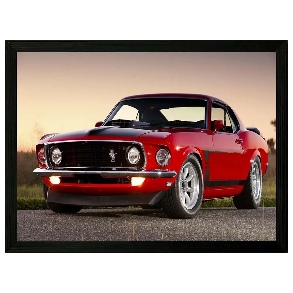 Quadro Retangular 33Cm Fx Quadros - Mustang