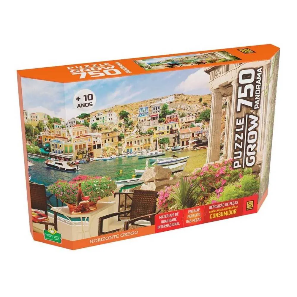 Quebra-Cabeças Horizonte Grego Grow - 4055