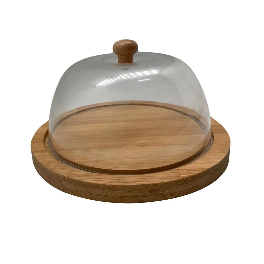 Queijeira 20Cm - Bambu