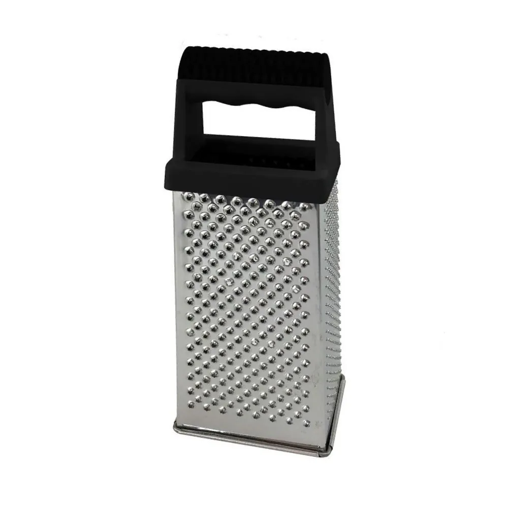 Ralador Inox Quadrado 4 Faces Solecasa - Preto