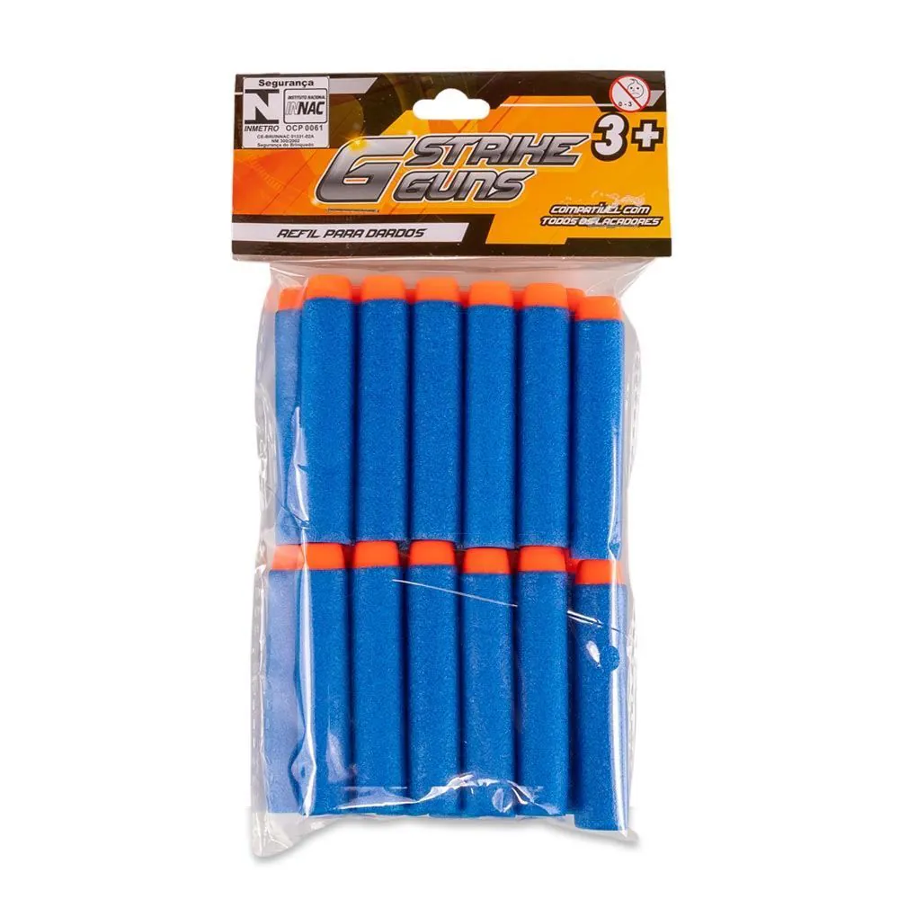 Refil de Dardos Toys - Azul