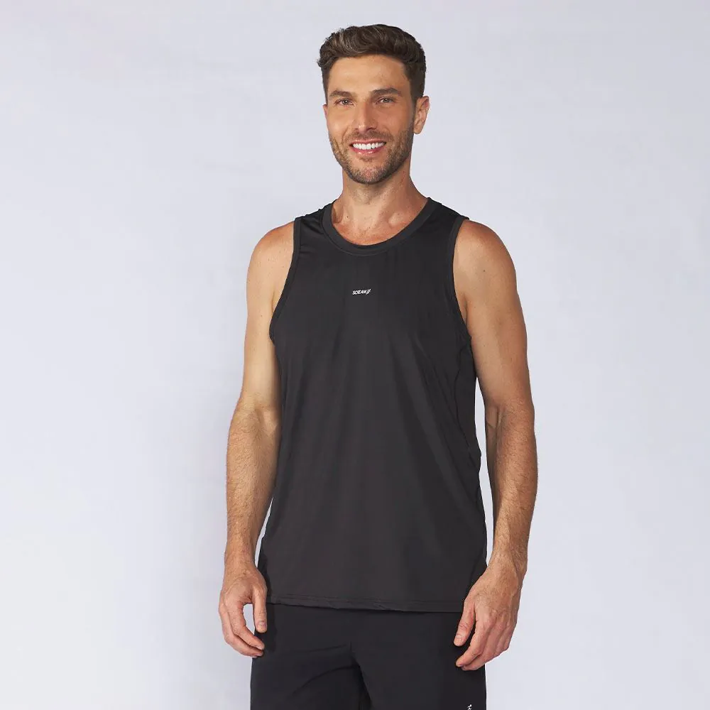 Regata Esportiva Masculina Scream Preto