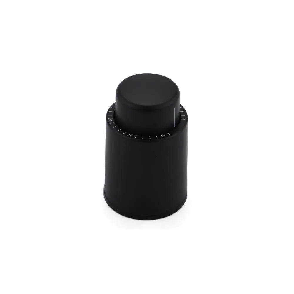 Rolha de Vinho de a Vácuo - Preto