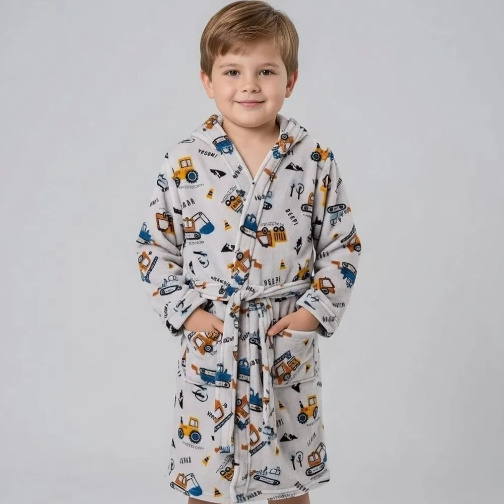 Roupão Infantil P Microfibra Lumini Kids - Máquinas