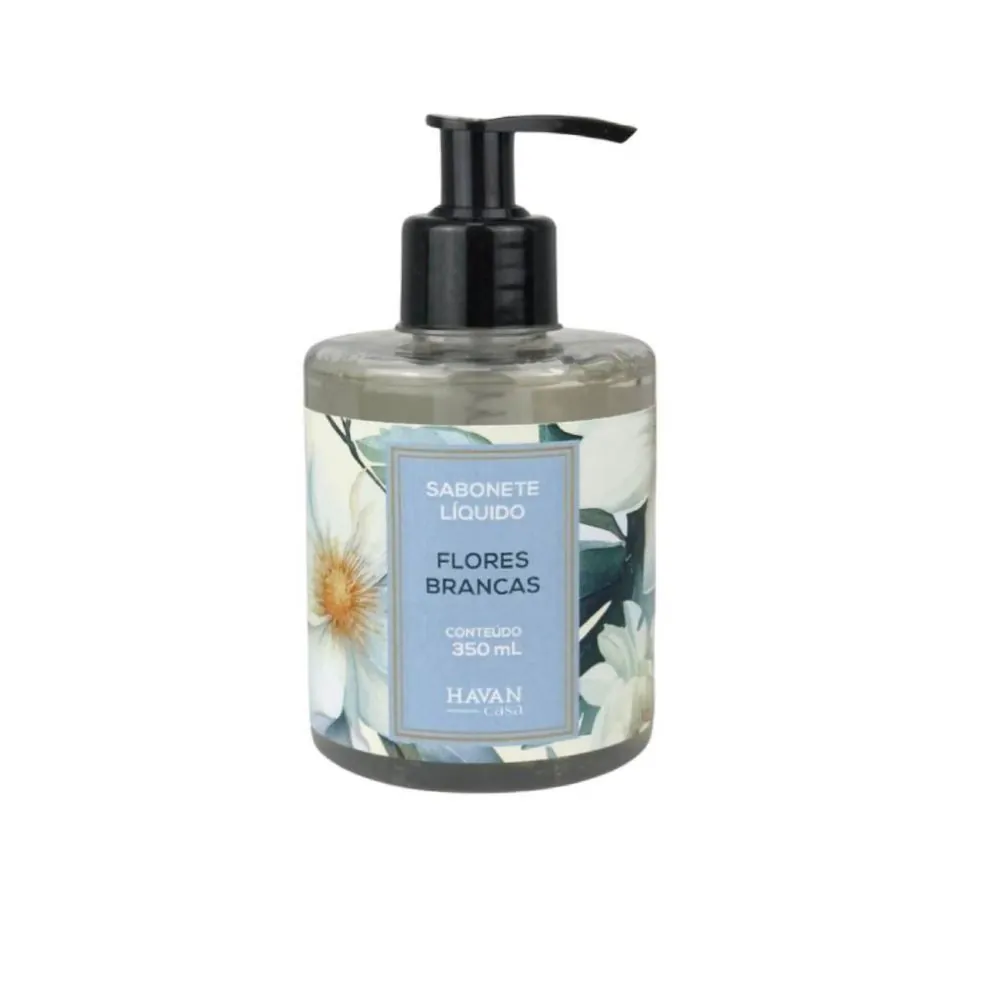 Sabonete Liquido 350Ml - Flores Brancas
