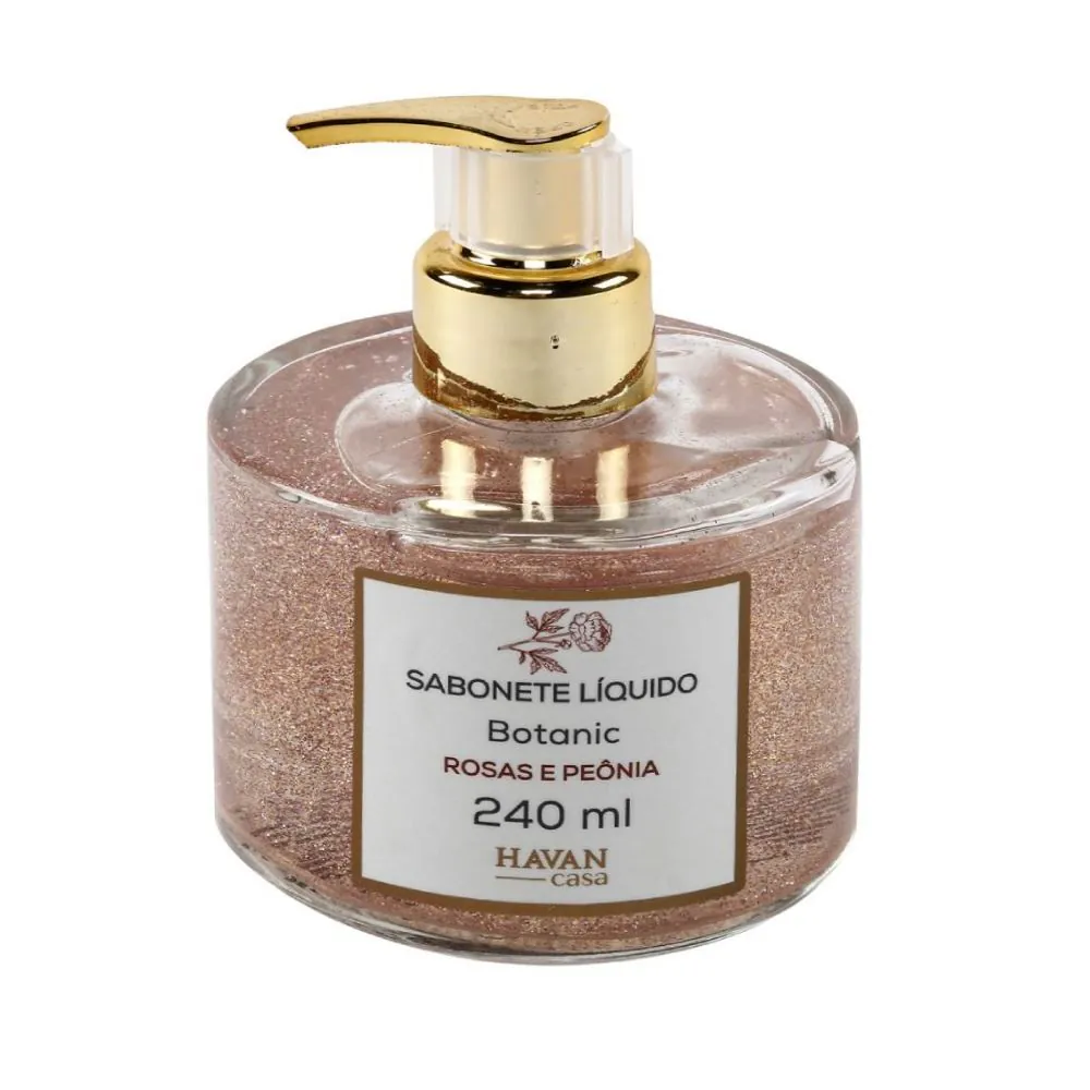 Sabonete Líquido Botanic 240 ml - Rosas e Peônia