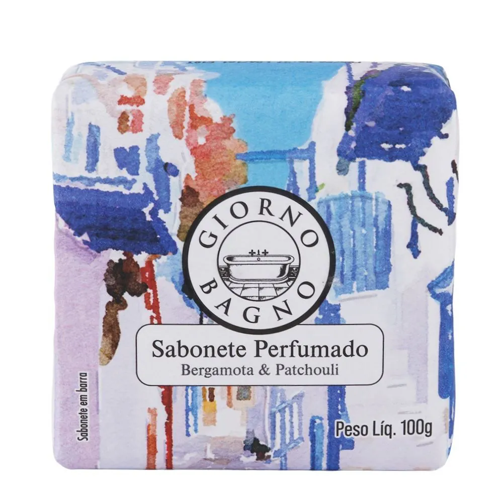 Sabonete Perfumado Giorno Bagno - Bergamota e Patchouli