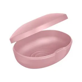 Saboneteira Serene Coza 11Cm - Cinza Claro