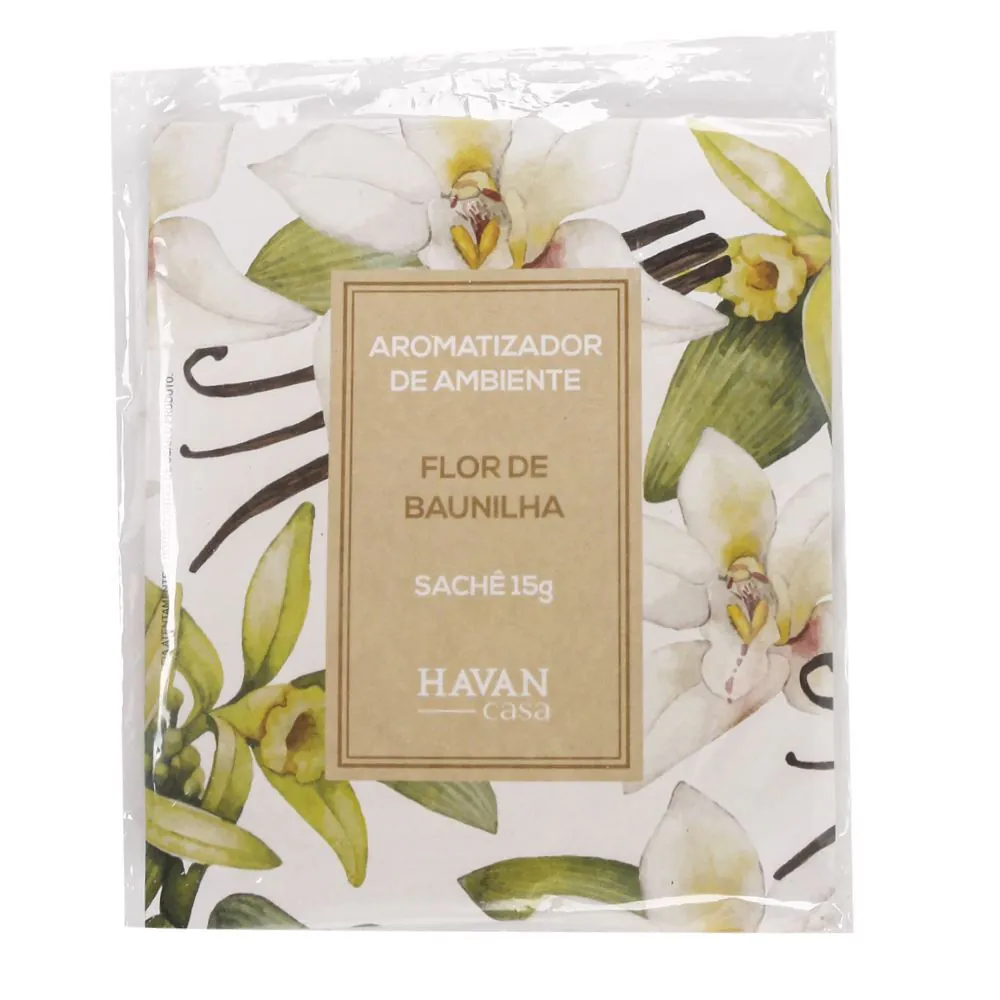 Sachê Aromatizante Evita Mofo 15G - Flor de Baunilha