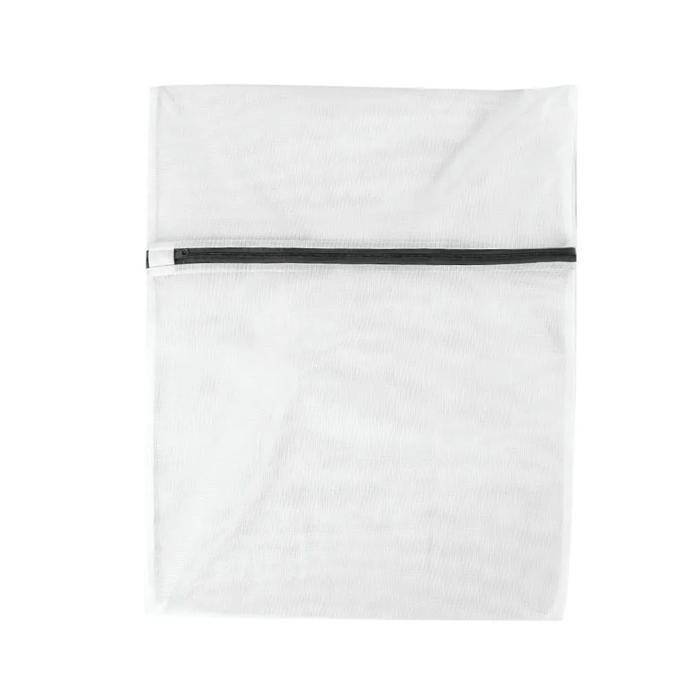 Saco Médio para Lavar Roupas Plast Leo 40X50cm - Cinza