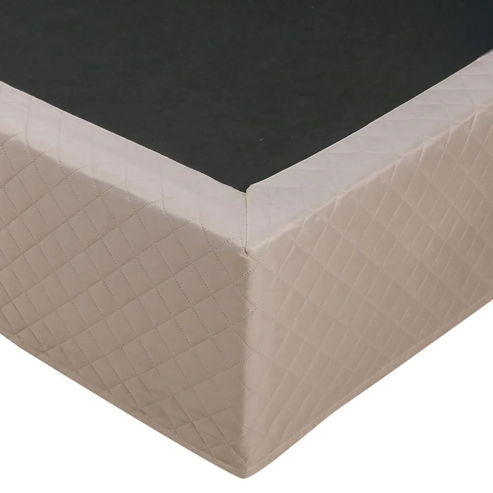 Saia Box Casal Matelada Veste Fácil - Areia