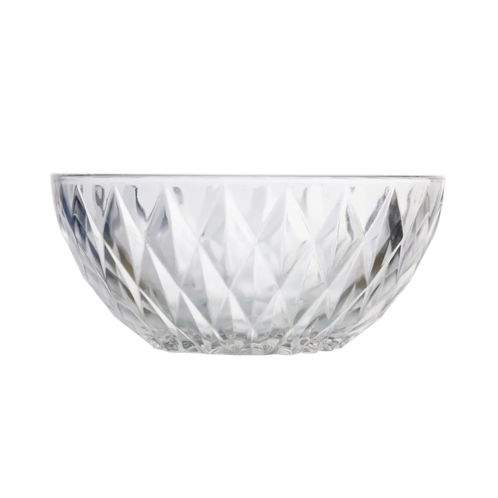 Saladeira de Vidro Diamond 2 Litros - Transparente