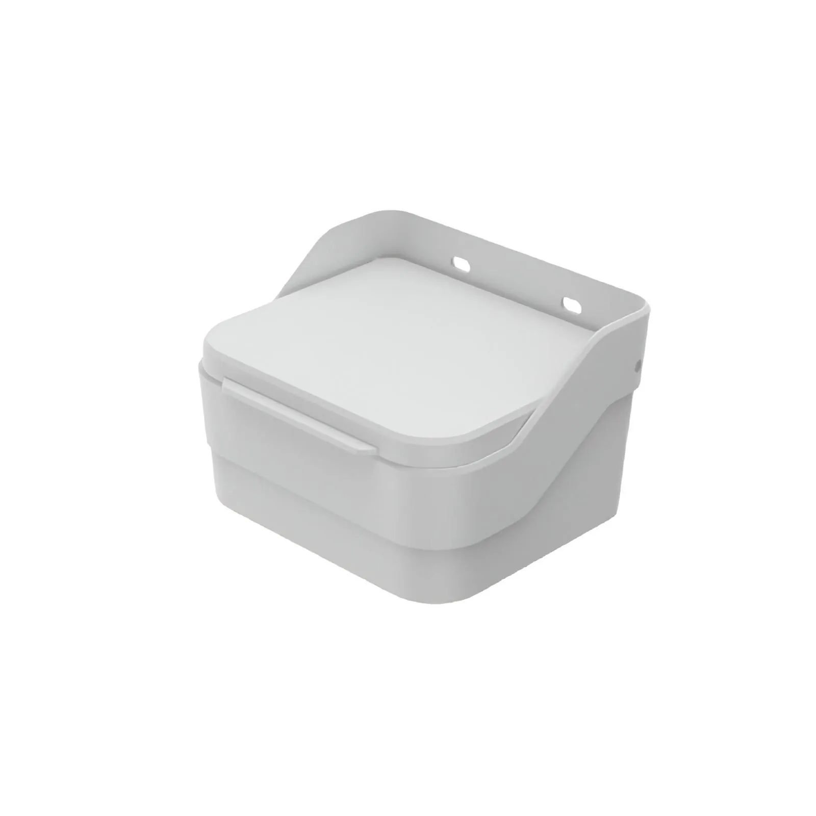 Saleiro de Plástico Trium Ou 13Cm - Branco