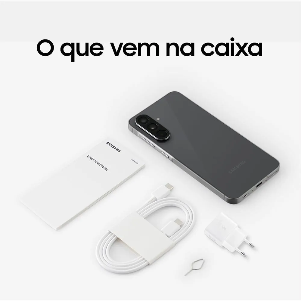 Samsung Galaxy A56 5G 128Gb 8Gb Câmera Tripla - Preto