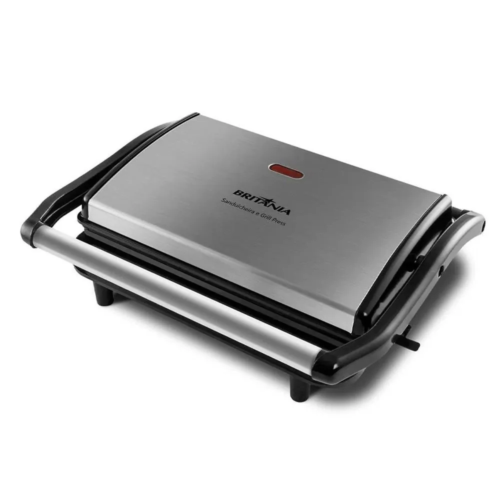 Sanduicheira e Grill Britânia Press BGR27I