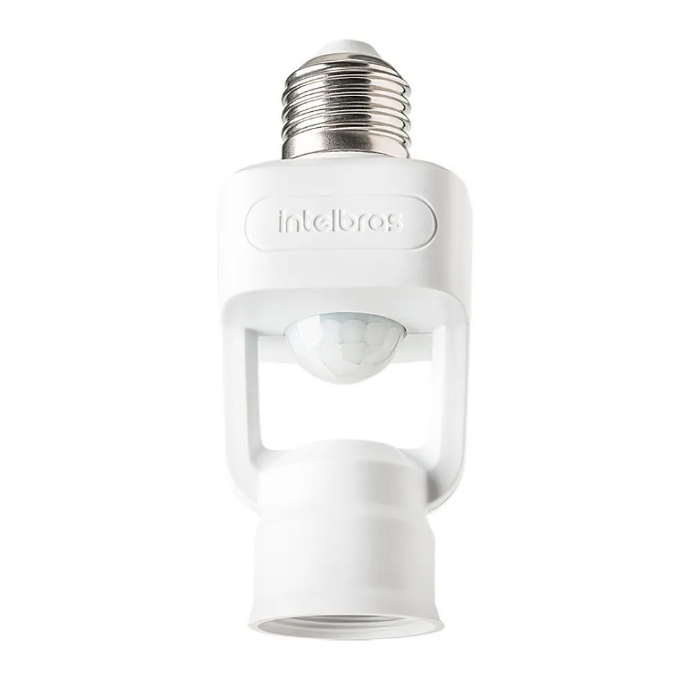 Sensor de Presença Intelbras para Iluminação com Soquete Esp 360 S