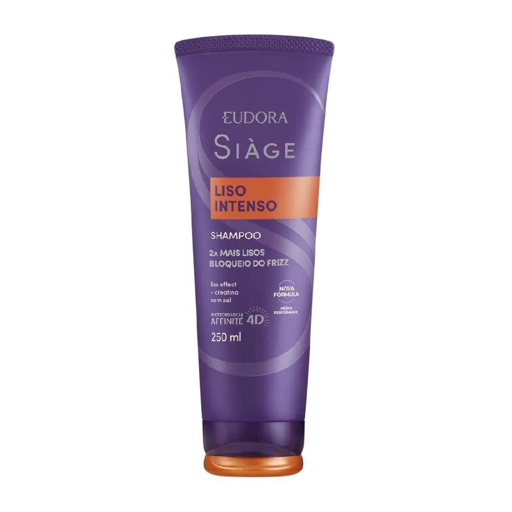 Shampoo Eudora Siàge Liso Intenso - 250ml