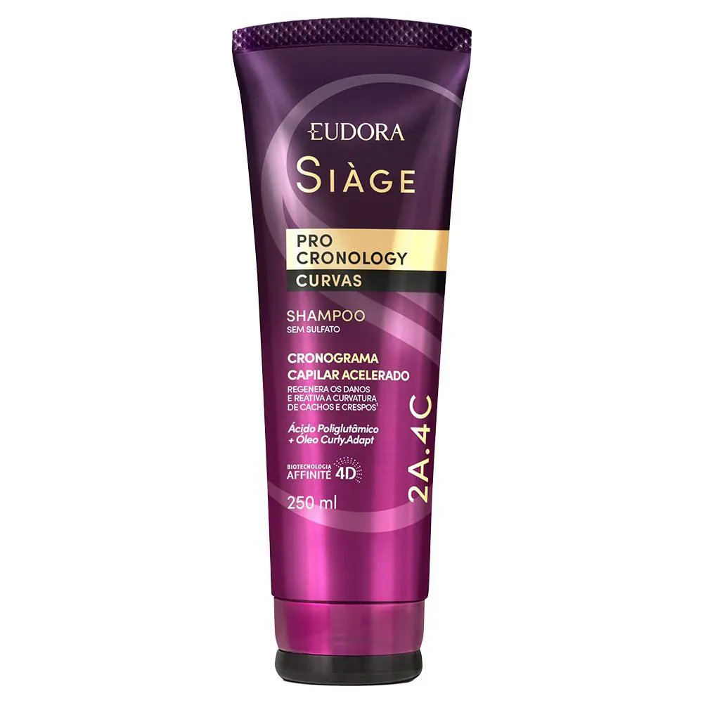 Shampoo Eudora Siàge Pro Cronology Curvas - 250ml