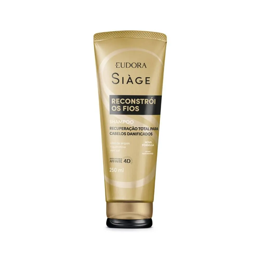 Shampoo Reconstrói Os Fios Eudora Siàge - 250ml