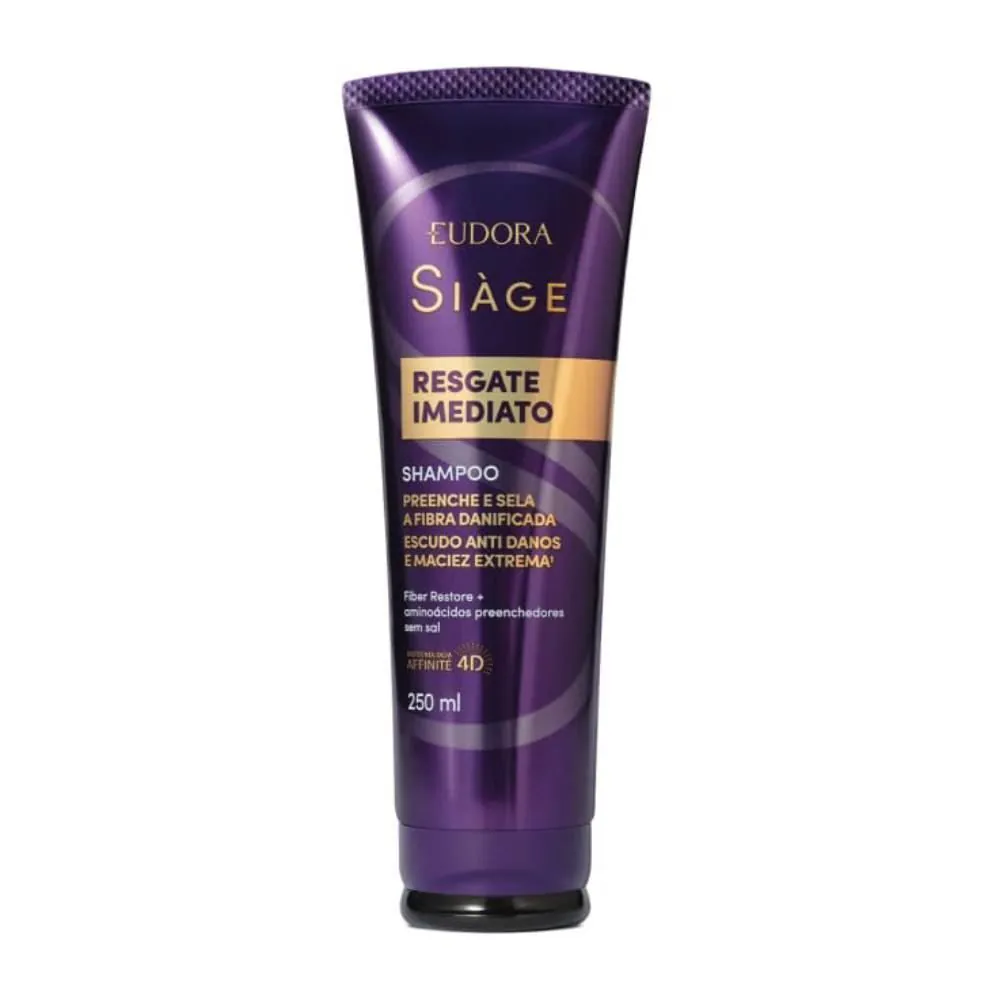 Shampoo Resgate Imediato Eudora Siàge - 250ml