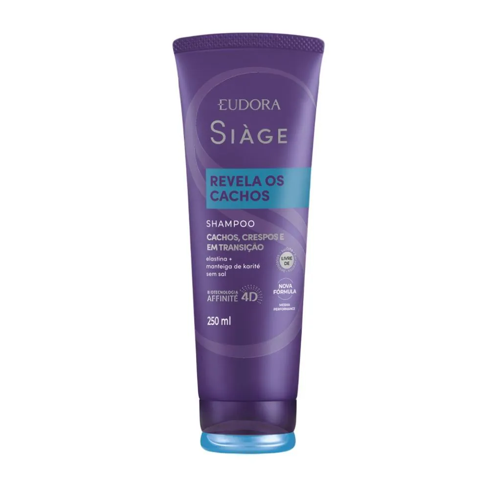 Shampoo Revela Cachos Eudora Siàge - 250ml