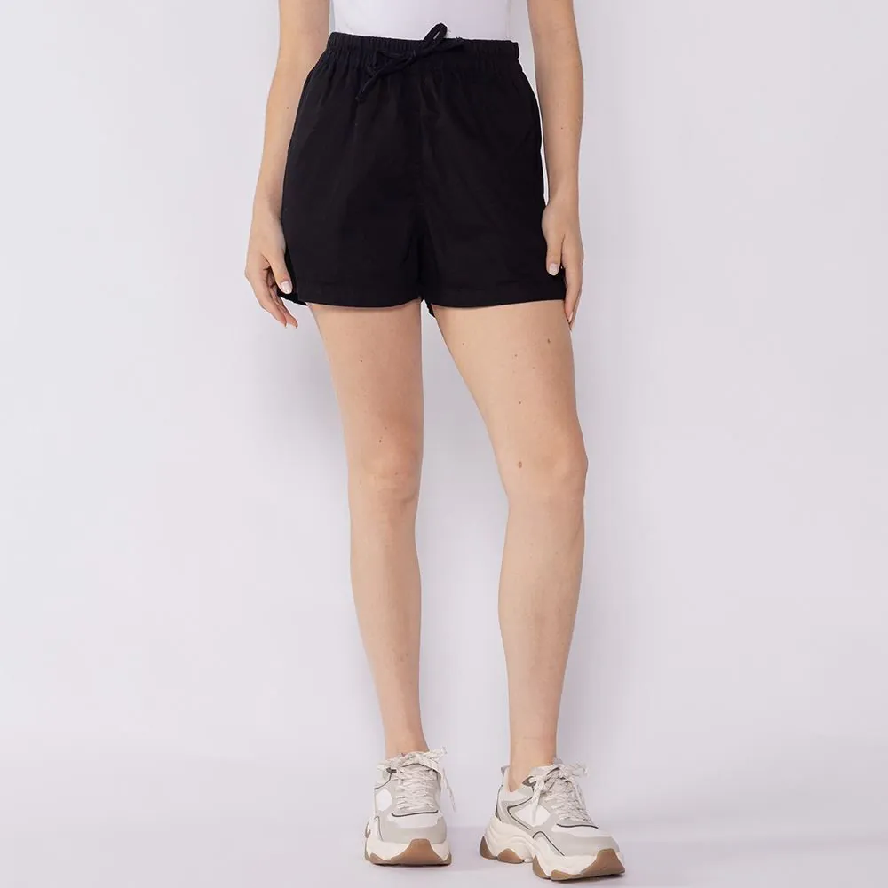 Short Feminino em Sarja Patricia Foster Preto
