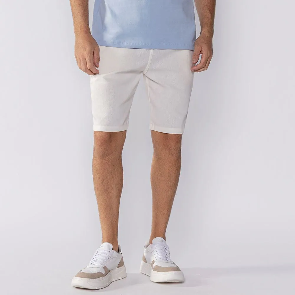 Short Masculino de Sarja Marc Alain Natural