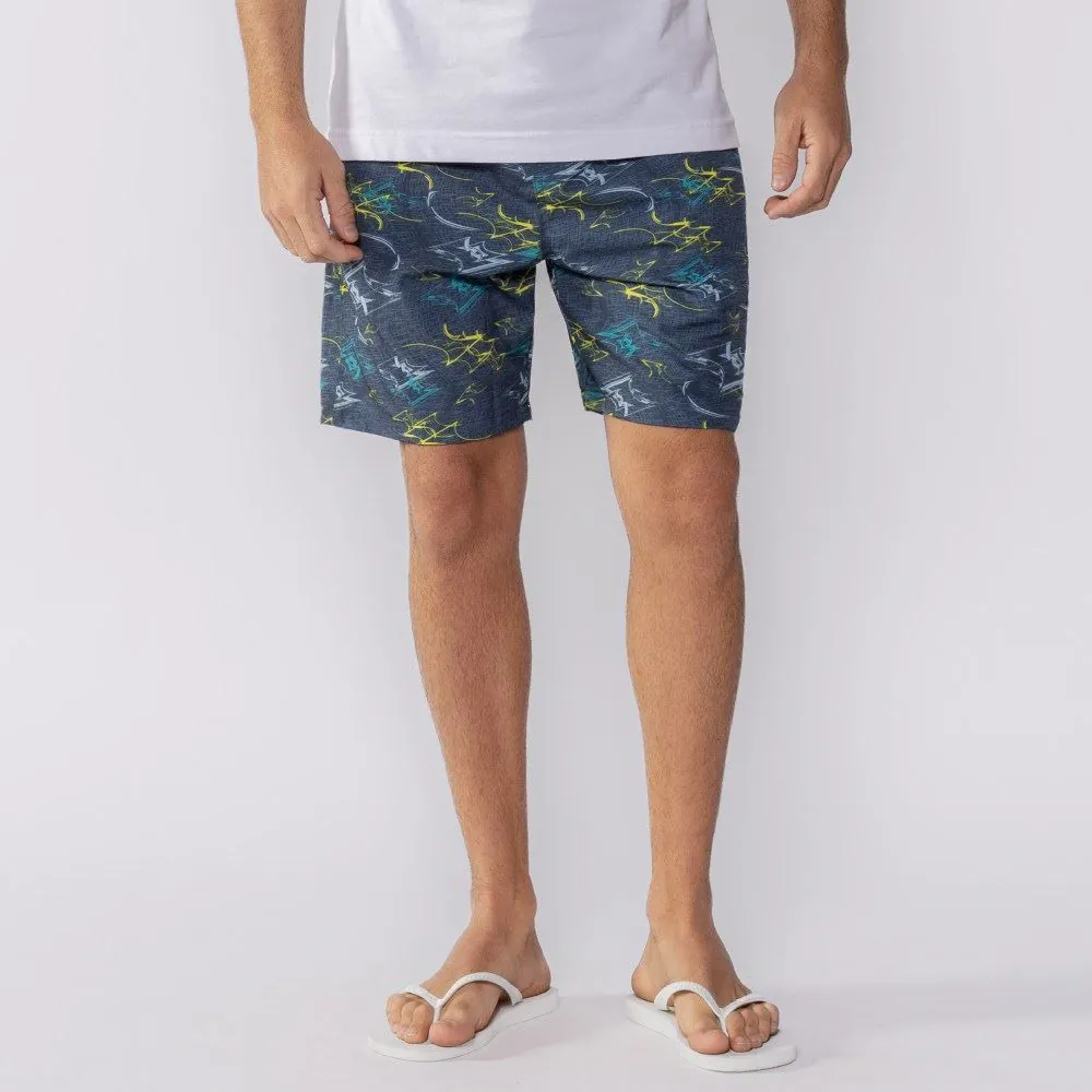 Short Masculino de Microfibra Nicoboco Estampado