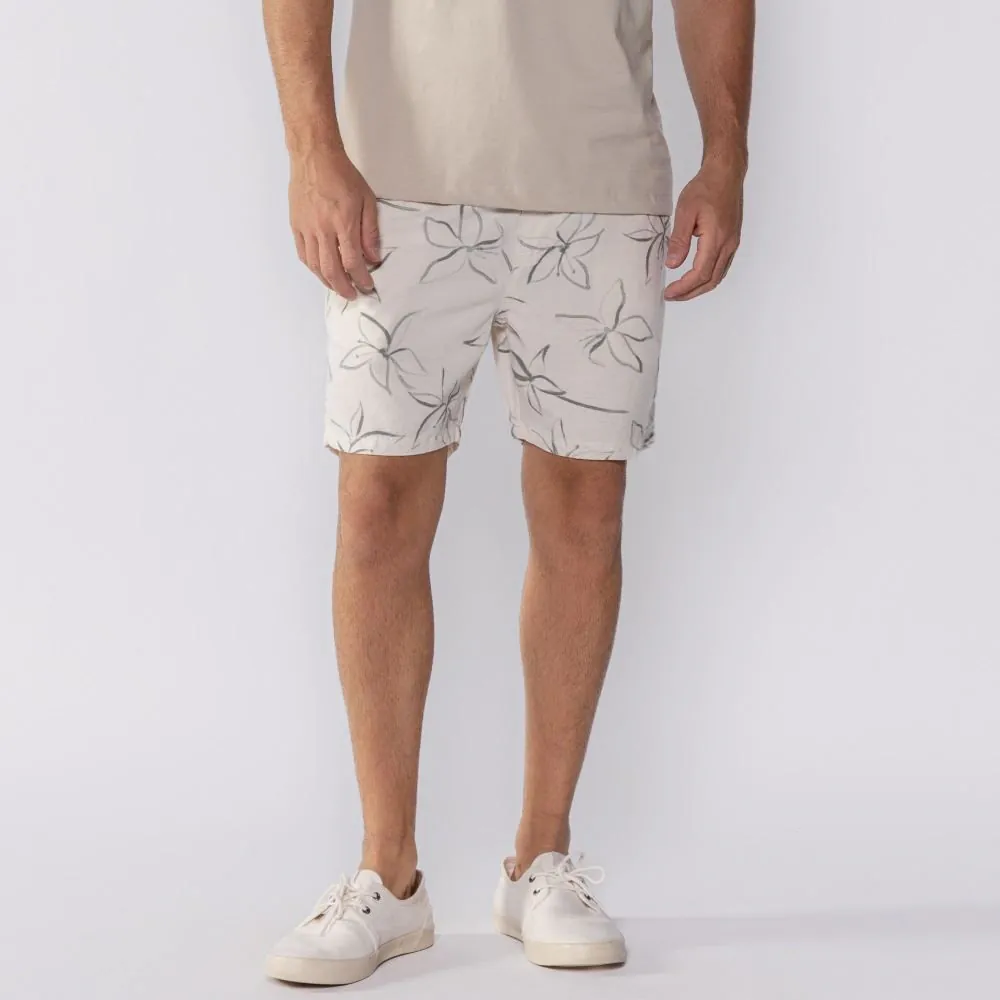 Short Masculino de Linho Thing Floral 1
