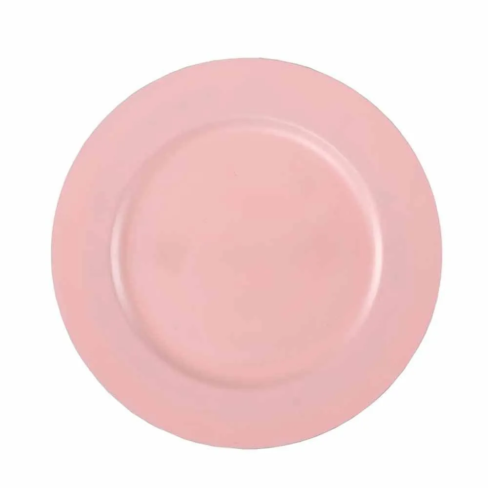 Sousplat Basic - Rose