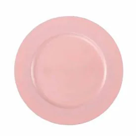 Sousplat Plástico Rose 33Cm Lyor