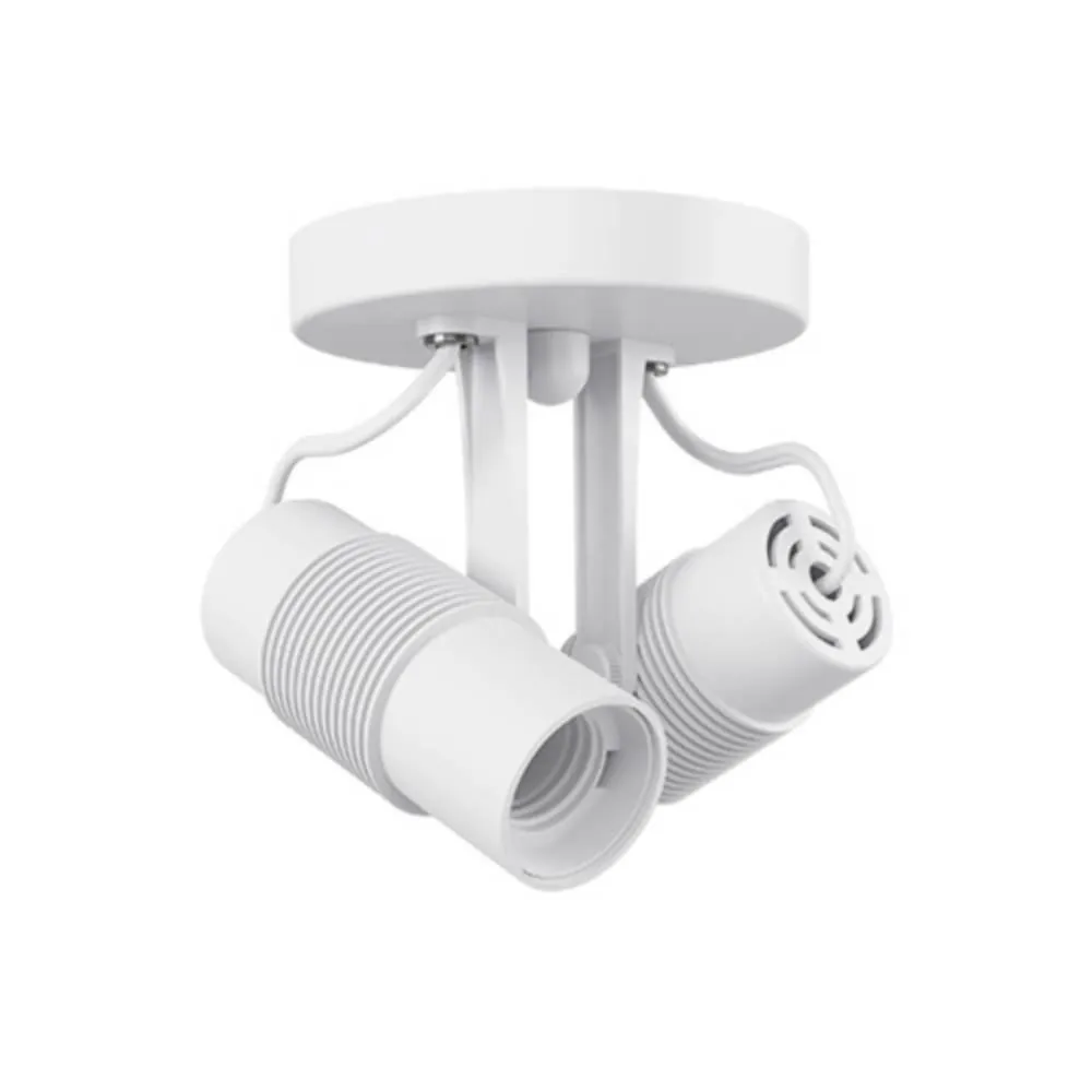 Spot Taschibra Sobrepor Vitto para 2 Lâmpadas Led - Branco