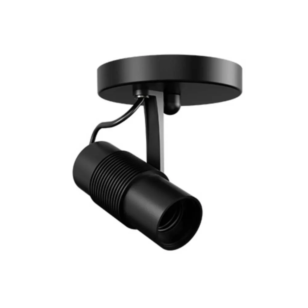 Spot Taschibra Sobrepor Vitto para Lâmpada Led - Preto