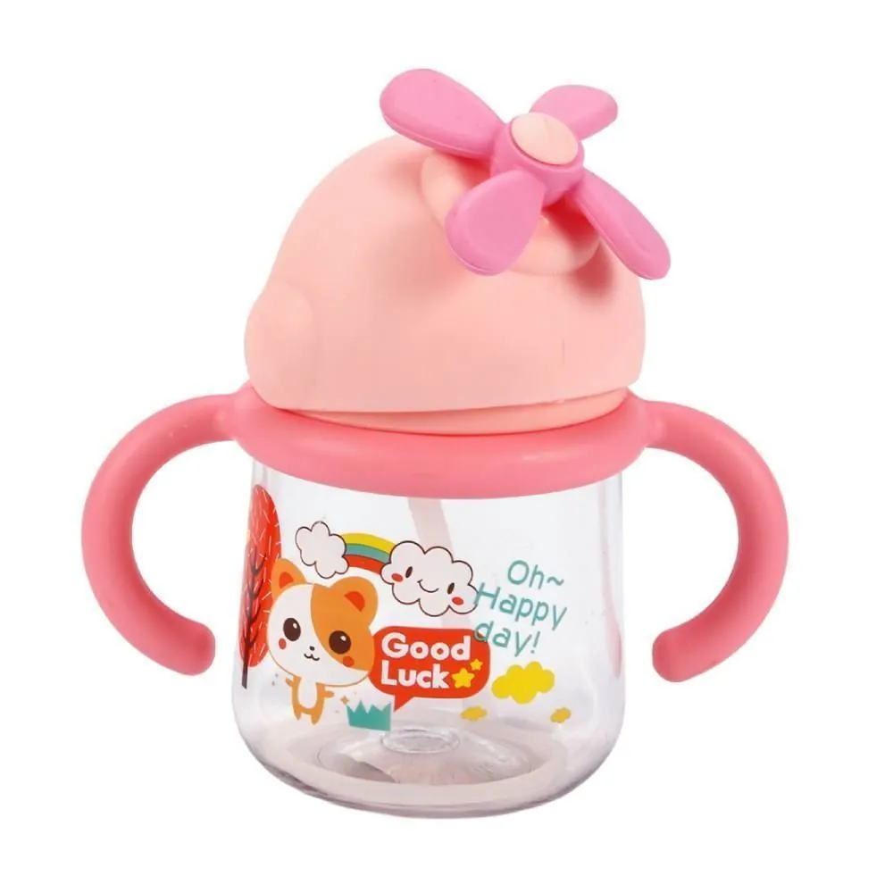 Garrafa Squeeze Infantil com Alça 300Ml Flashgoods - Sortido