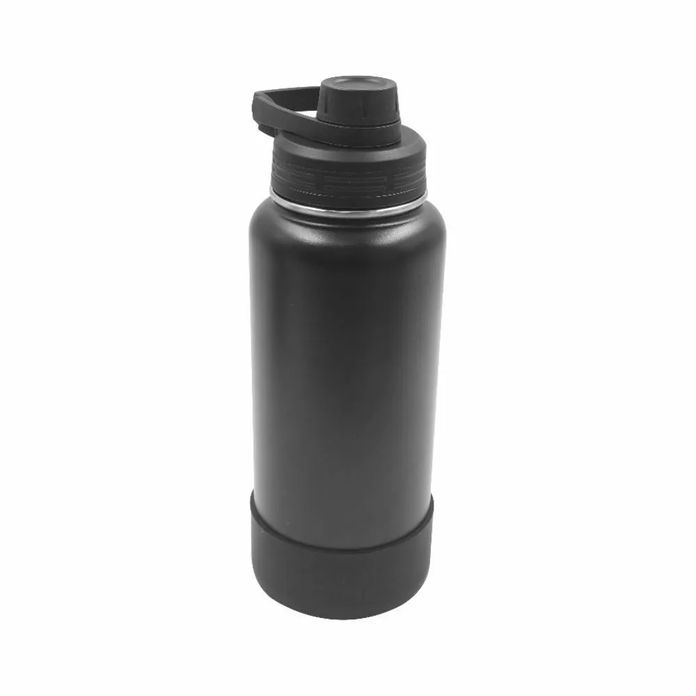 Garrafa Squeeze Térmica Inox 950Ml - Preto