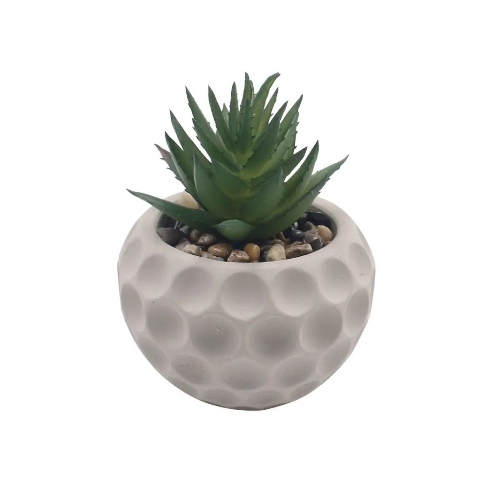 Suculenta Artificial Vaso de Cimento 10,5Cm - Sortido