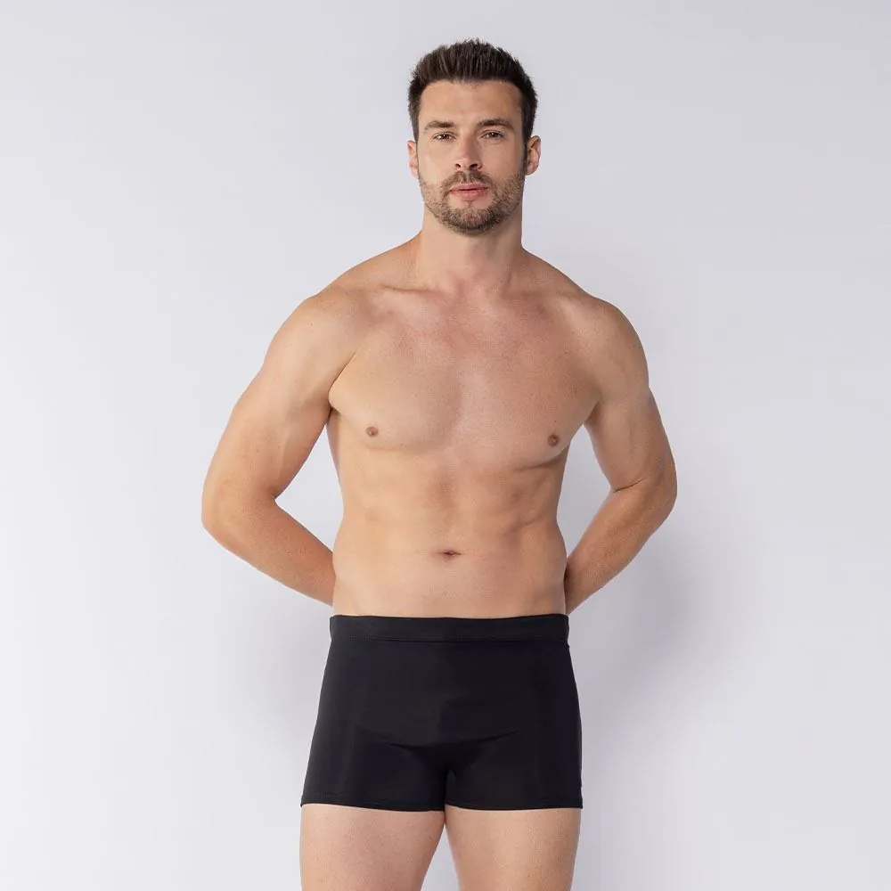 Sunga Masculina Boxer de Poliamida Mash Preto