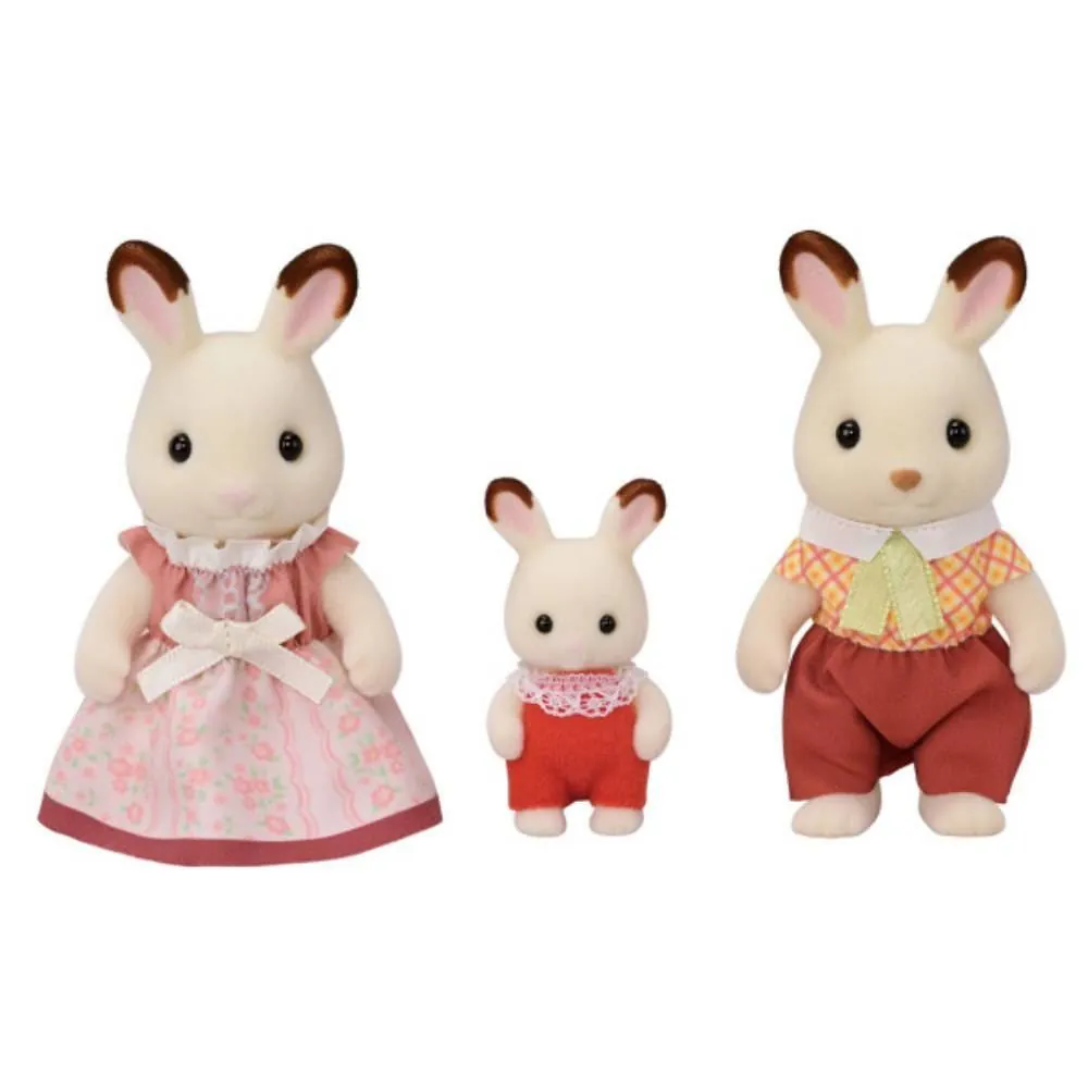 Sylvanian Families Conjunto Família Coelhos de Chocolate Epoch - 5768