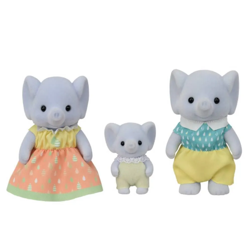 Sylvanian Families Conjunto Família dos Elefantes Epoch - 5771