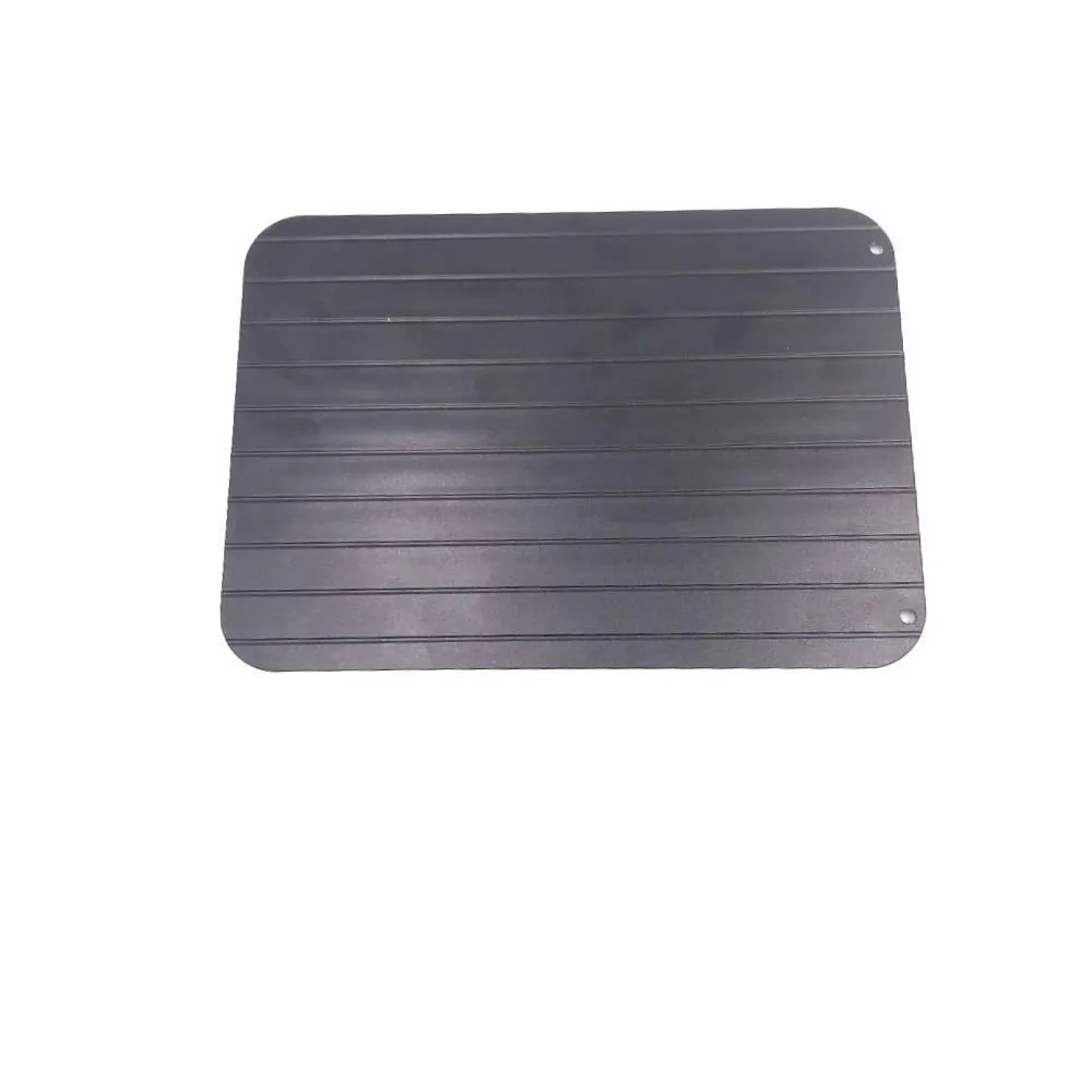 Tabua para Descongelar Alimentos 23Cm - Preto