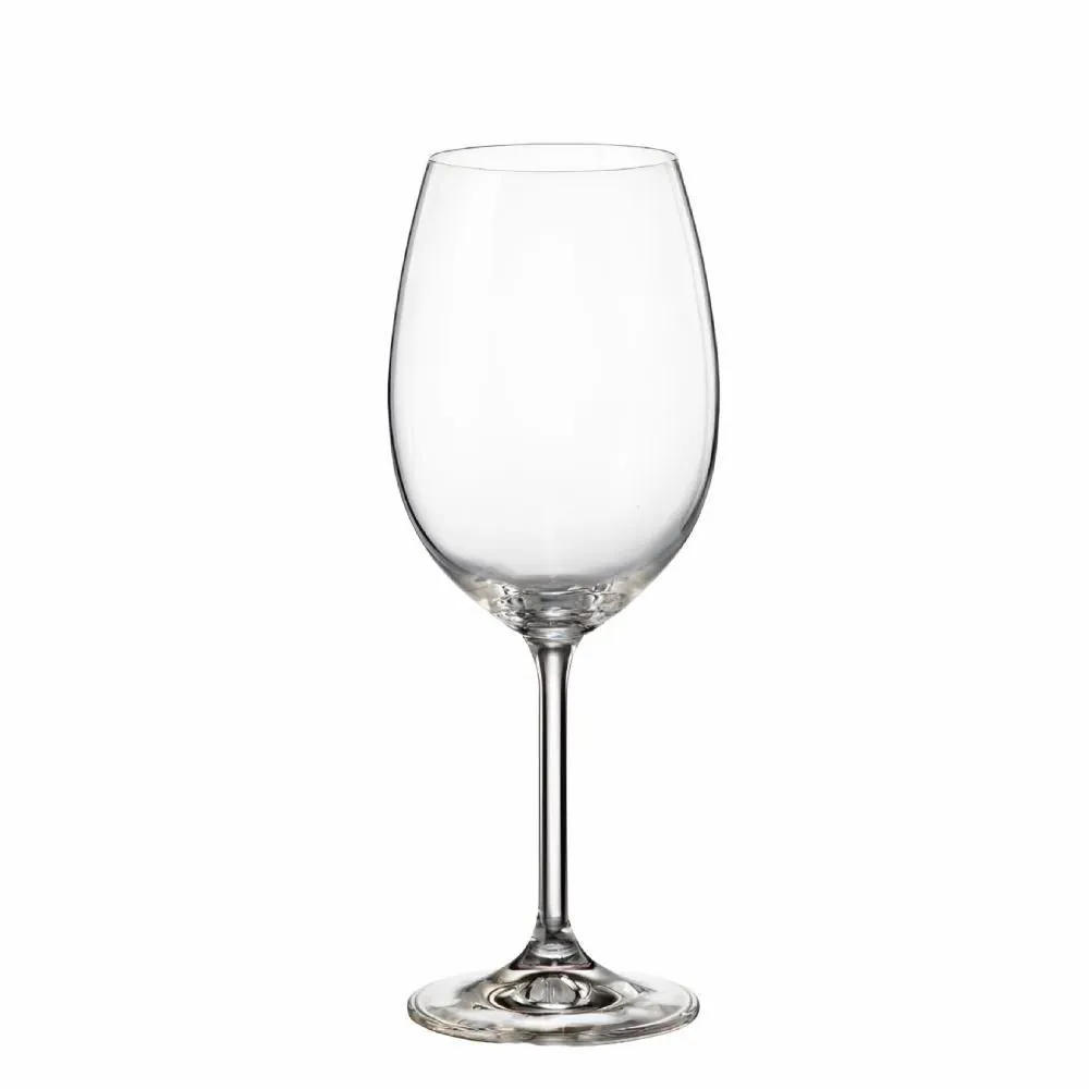 Taça de Vinho Cristal Bohemia Requinte 480Ml - Transparente