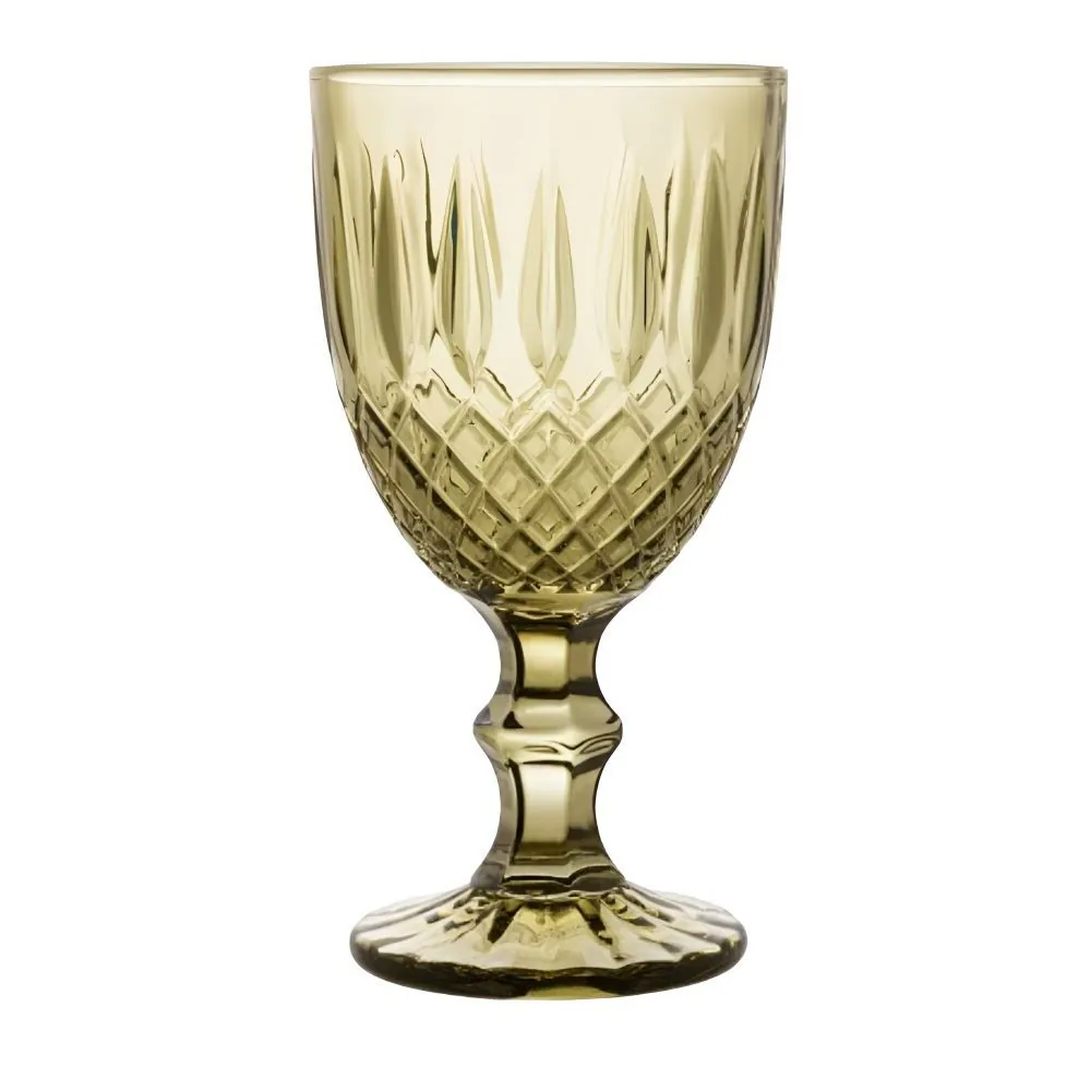 Taça de Água Greek Wolff 345Ml - Verde