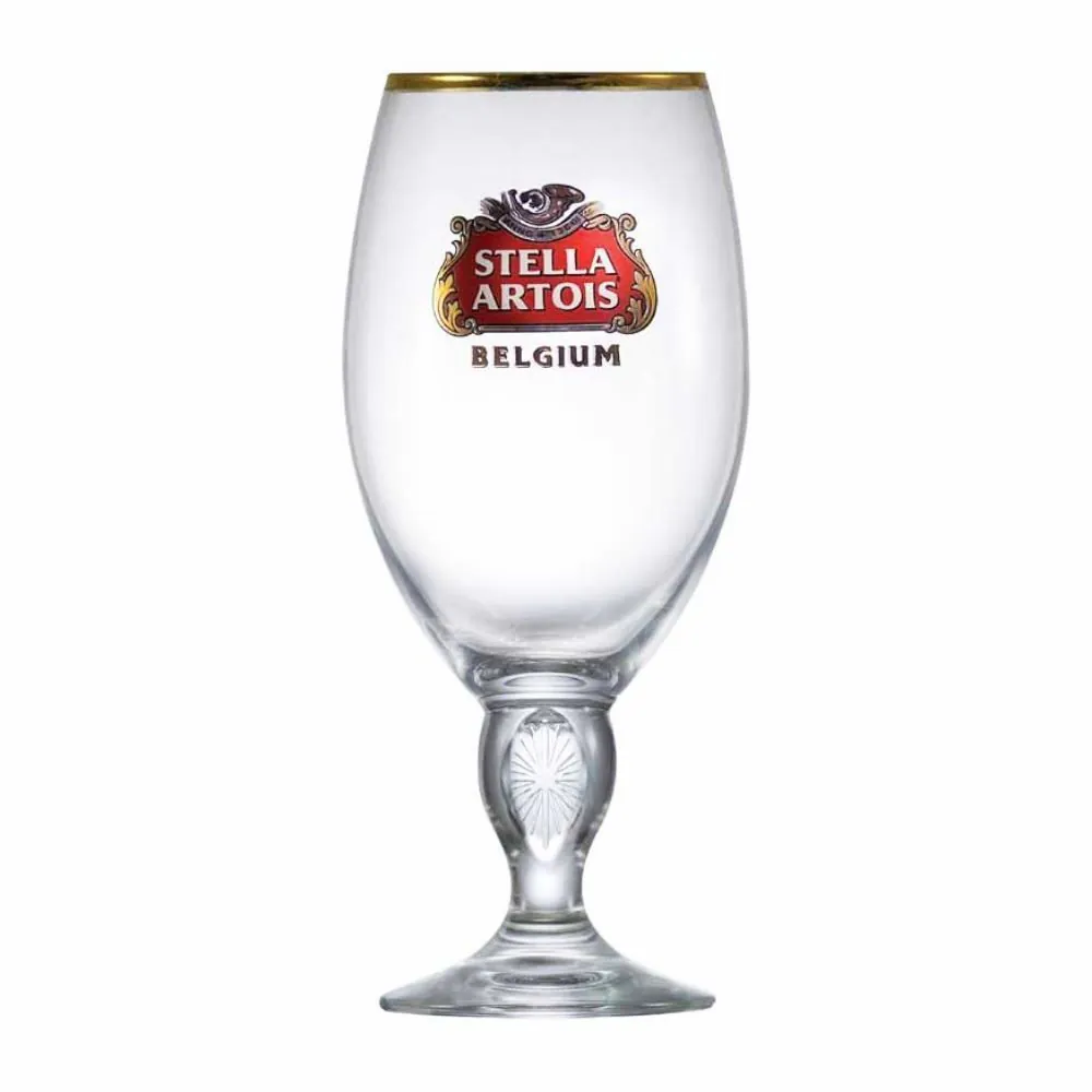 Taça de Vidro Stella Artois Belgium Ruvolo - 400ml