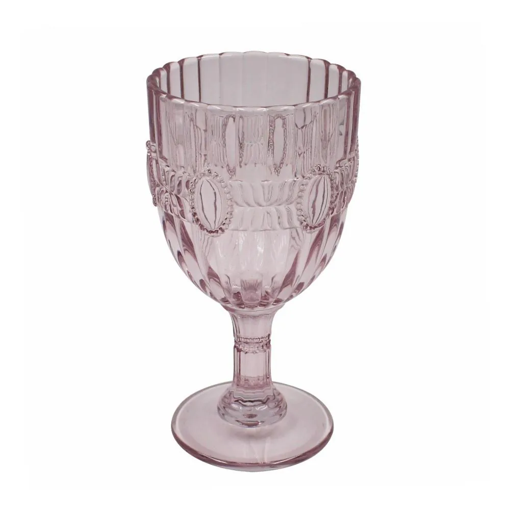 Taça de Vinho Safira Rosa 345 ml